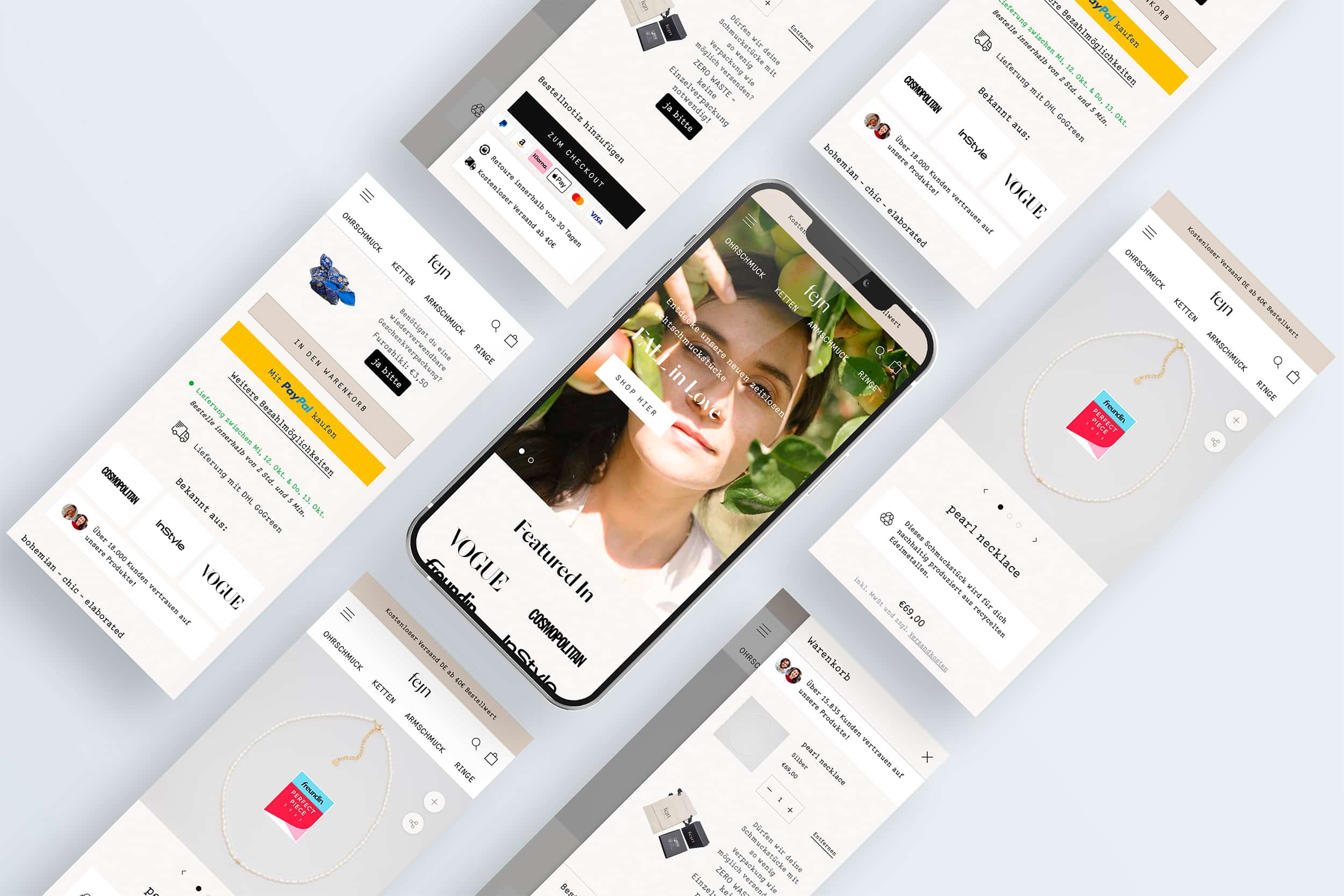 Fejn case study mockup - fejn