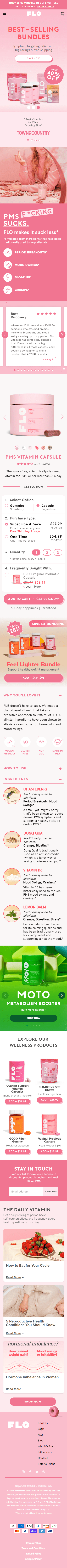 Swipe file flovitamins mobile home - FLO