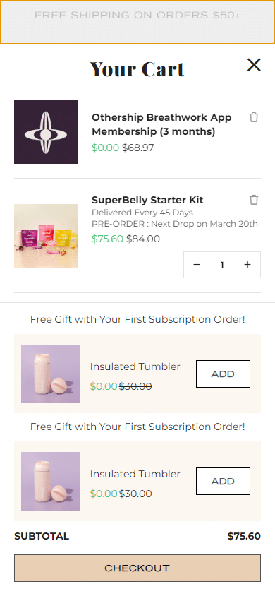 Swipe file blume mobile cart - blume