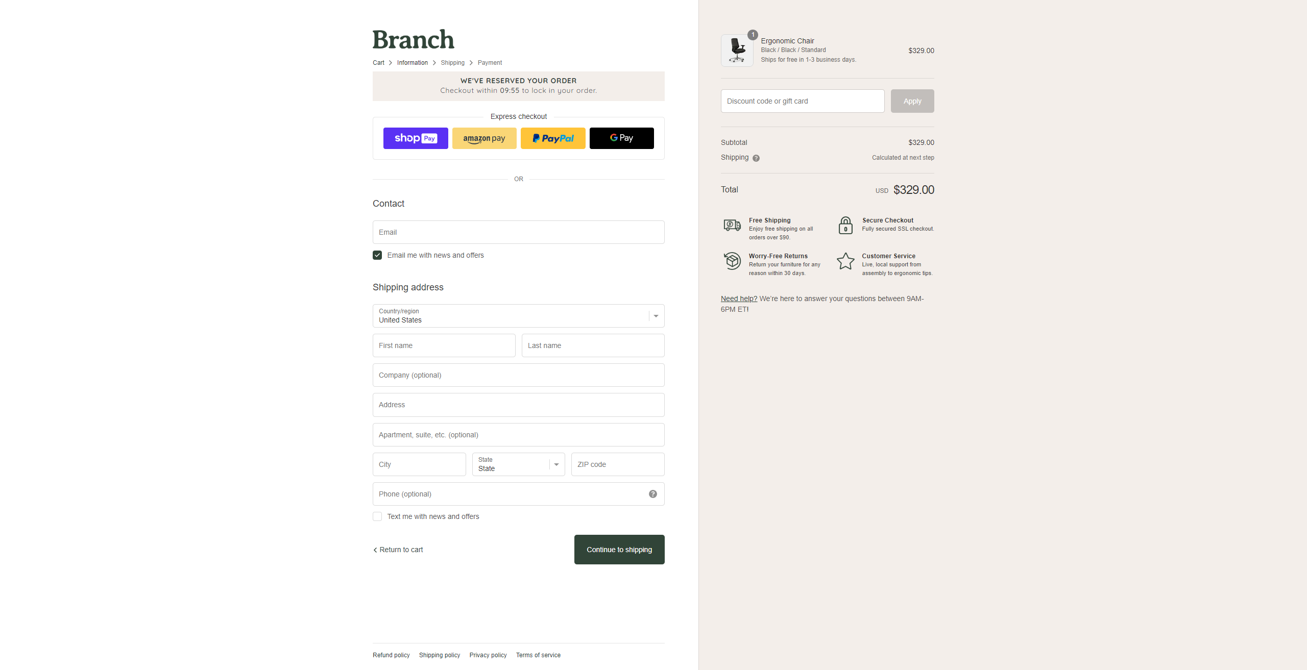 Swipe file branch desktop checkout - Branch