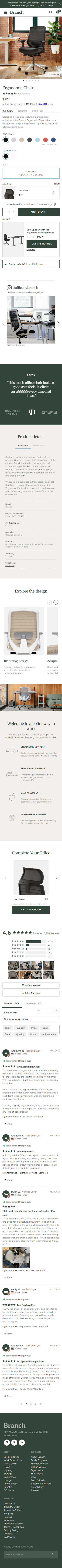 Swipe file branch mobile pdp - Branch