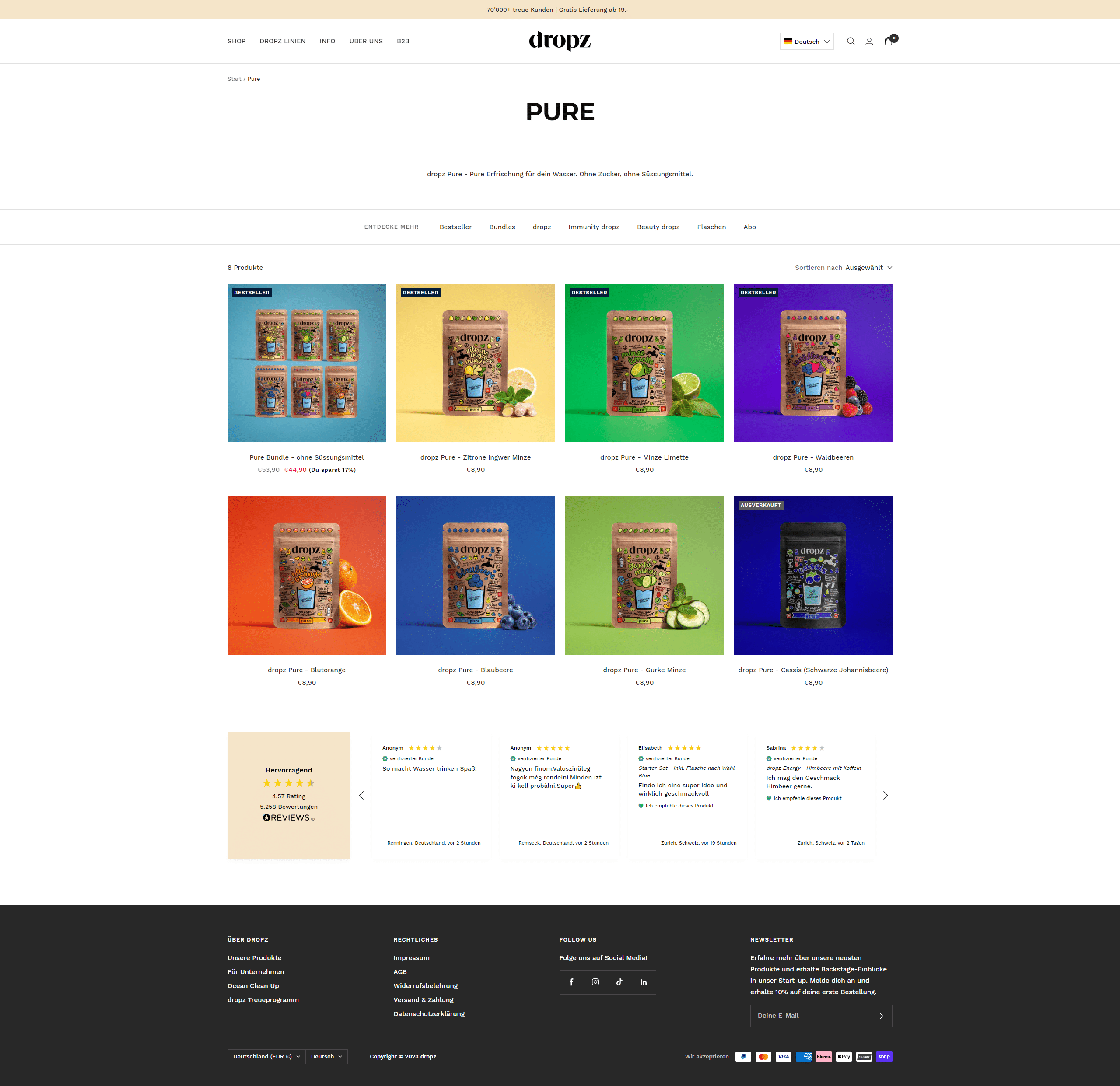 Swipe file dropz desktop clp - Dropz