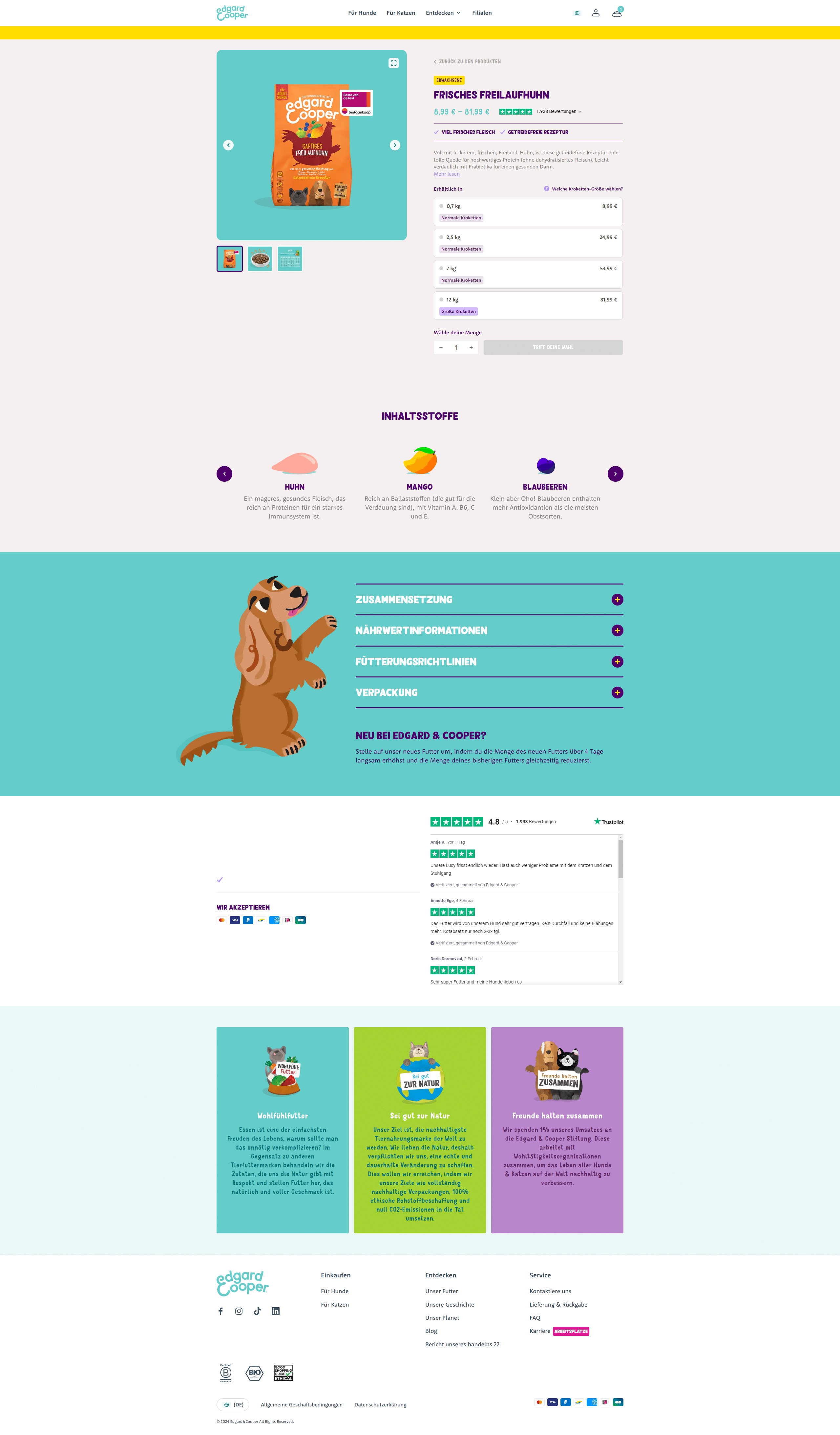 Swipe file edgardcooper desktop pdp - Edgard Cooper