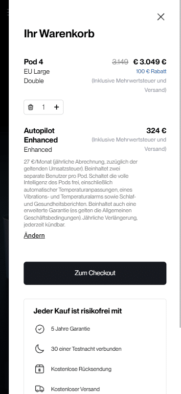 Swipe file eightsleep mobile cart - 8Eightsleep