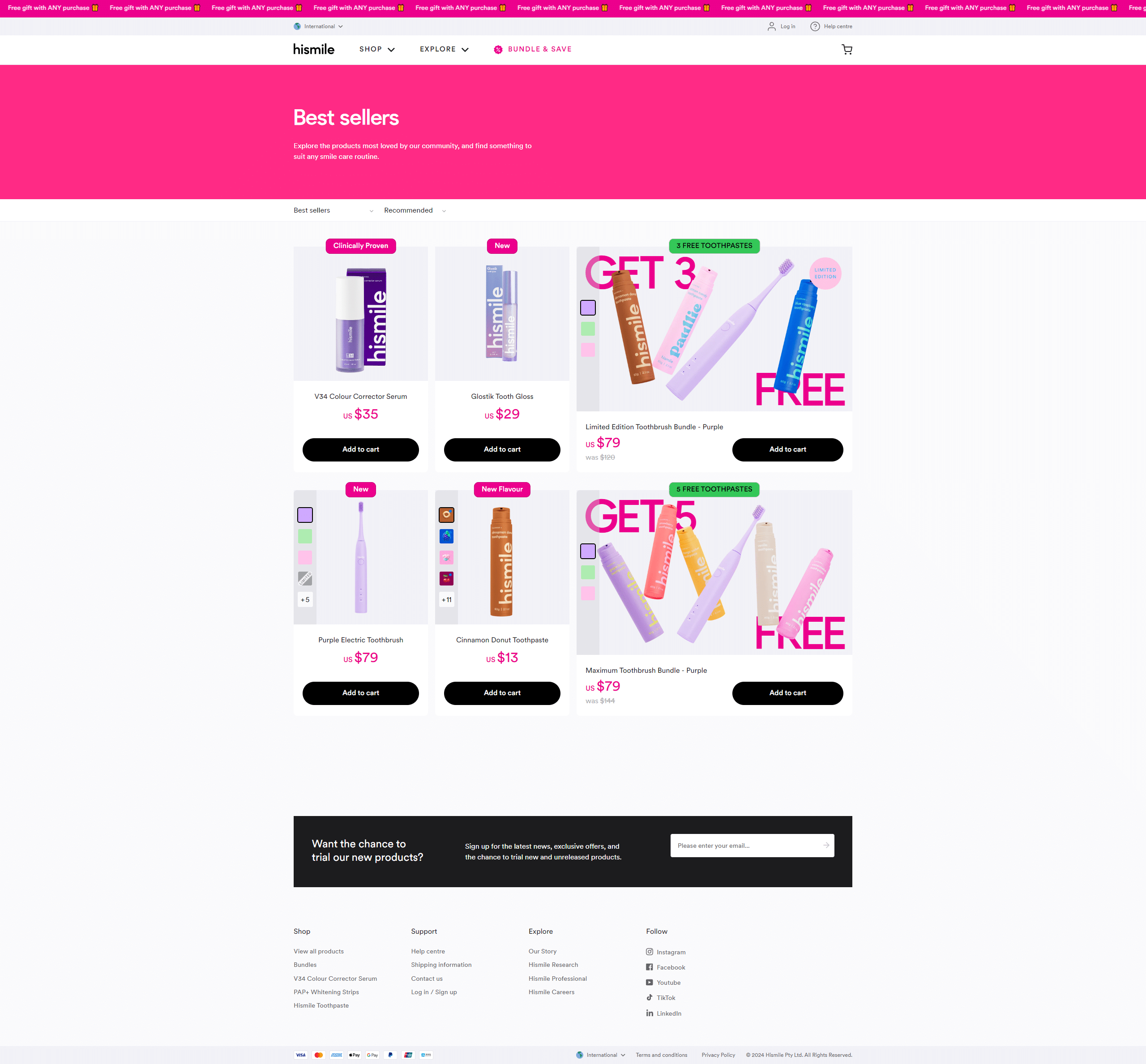 Swipe file hismile desktop clp - HiSmile