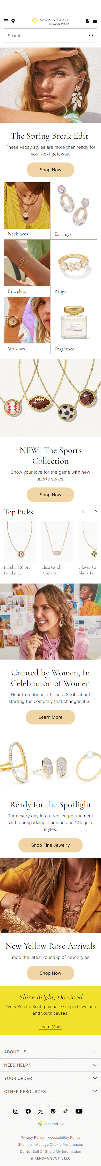 Swipe file kendrascott mobile home - Kendra Scott