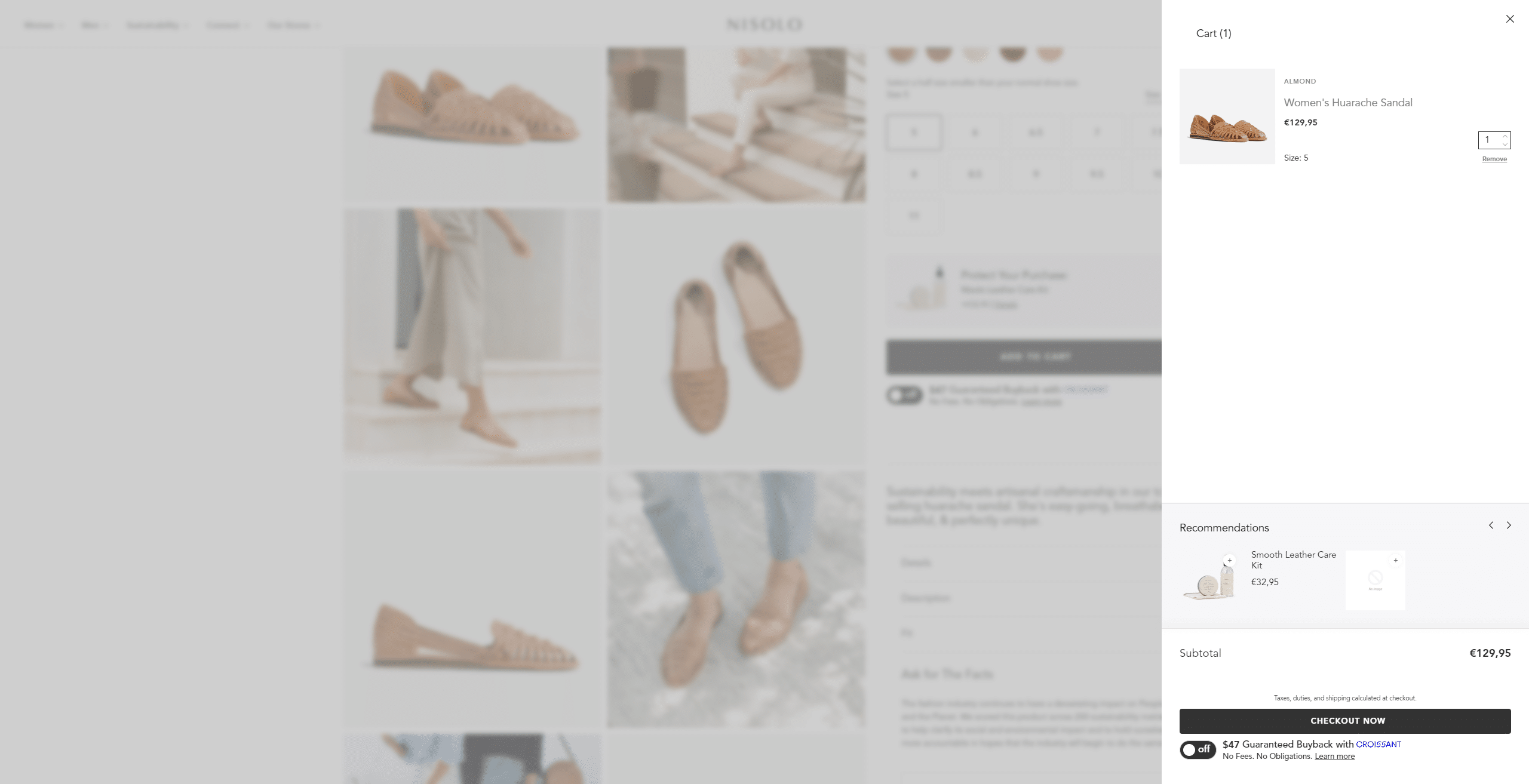 Swipe file nisolo desktop cart - NISOLO