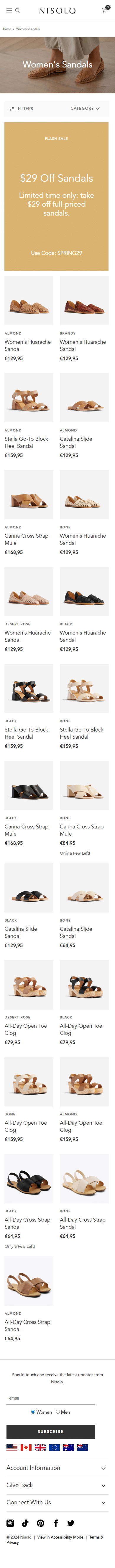 Swipe file nisolo mobile clp - NISOLO