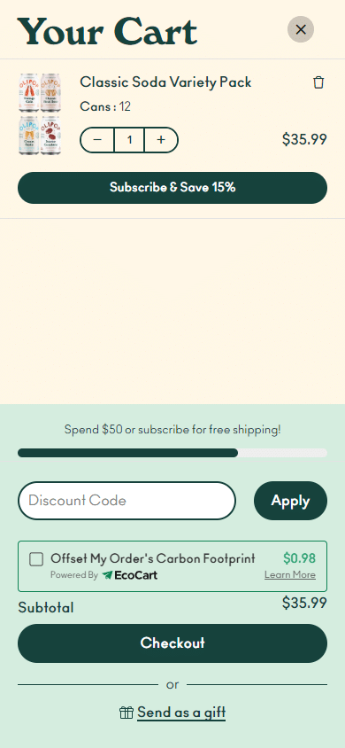 Swipe file olipop mobile cart - Olipop