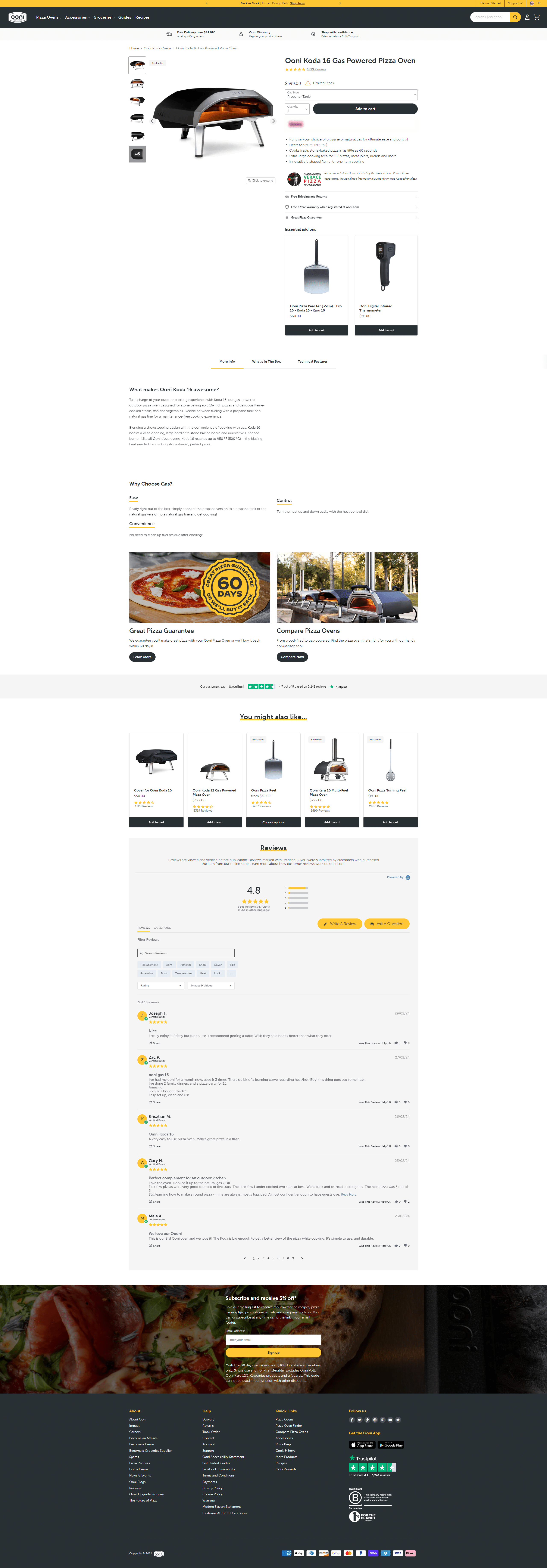 Swipe file ooni desktop pdp - Ooni