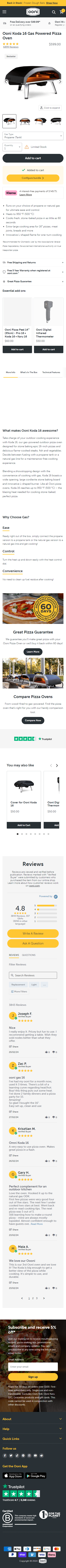 Swipe file ooni mobile pdp - Ooni