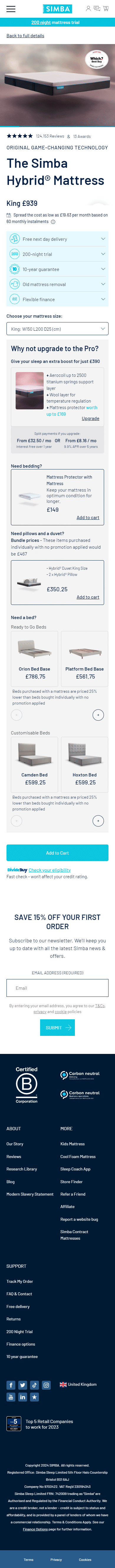 Swipe file simba mobile pdp - Simba