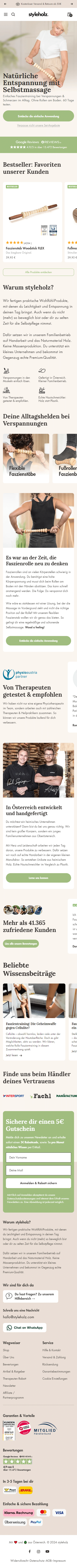 Swipe file styleholz mobile home - Styleholz