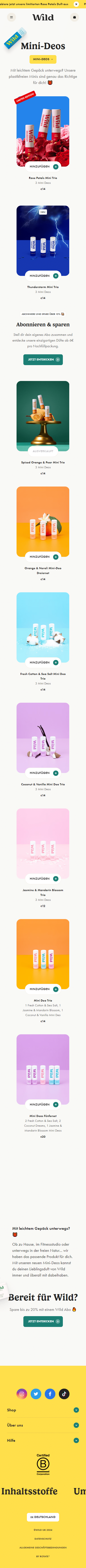 Swipe file wild mobile clp - Wild