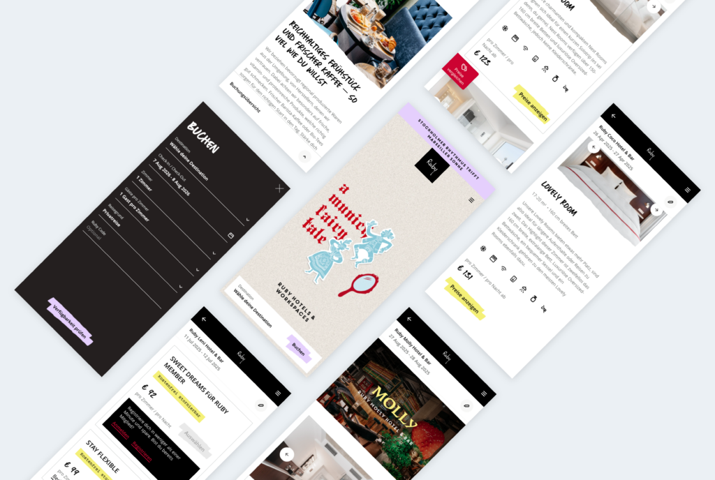 RUBY Hotels Ruby mockup - RUBY Hotels